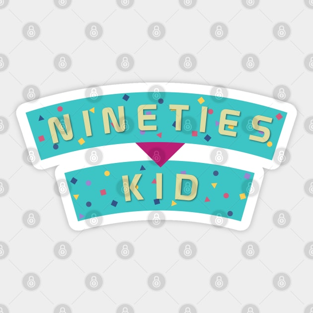 Nineties Kid Sticker by fashionsforfans